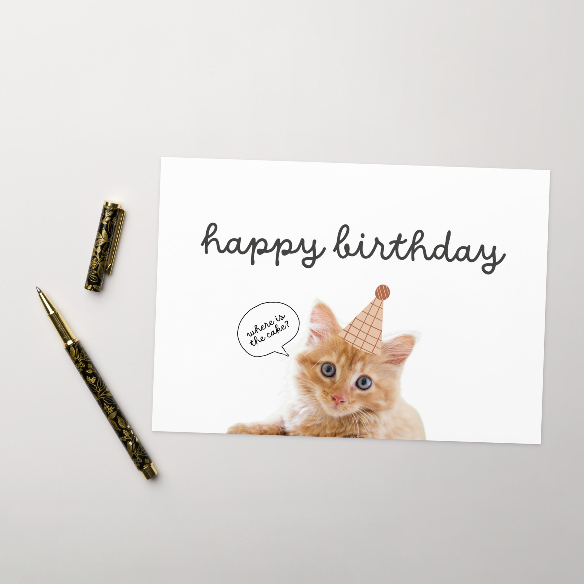 Happy Birthday Greeting card