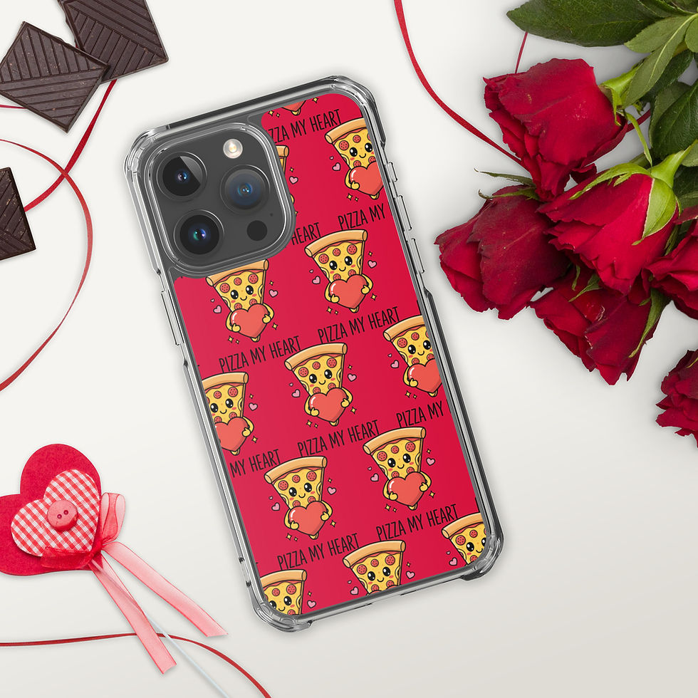 Thumbnail: Pizza My Heart MagSafe® clear case for iPhone®