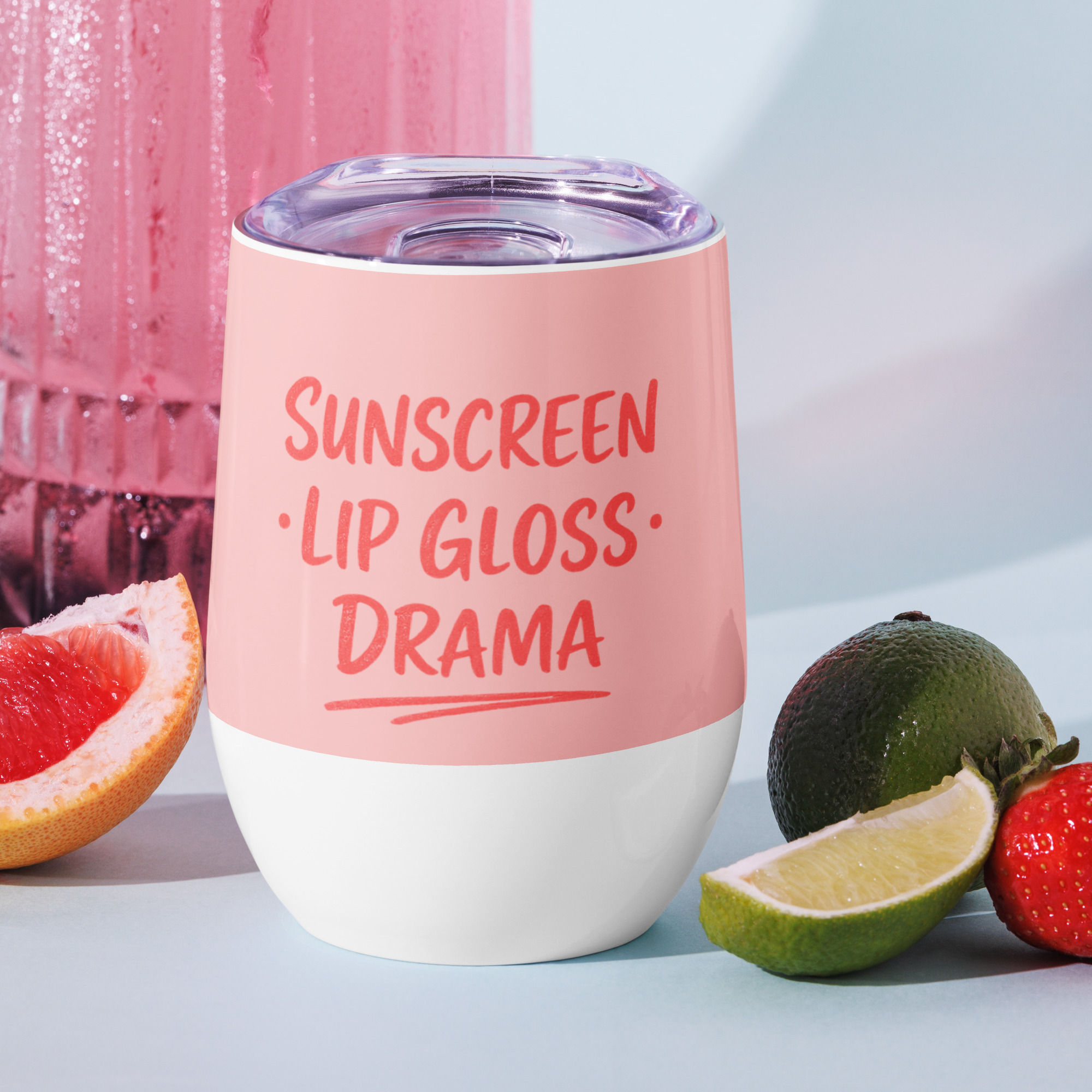 Sun screen Wine tumbler