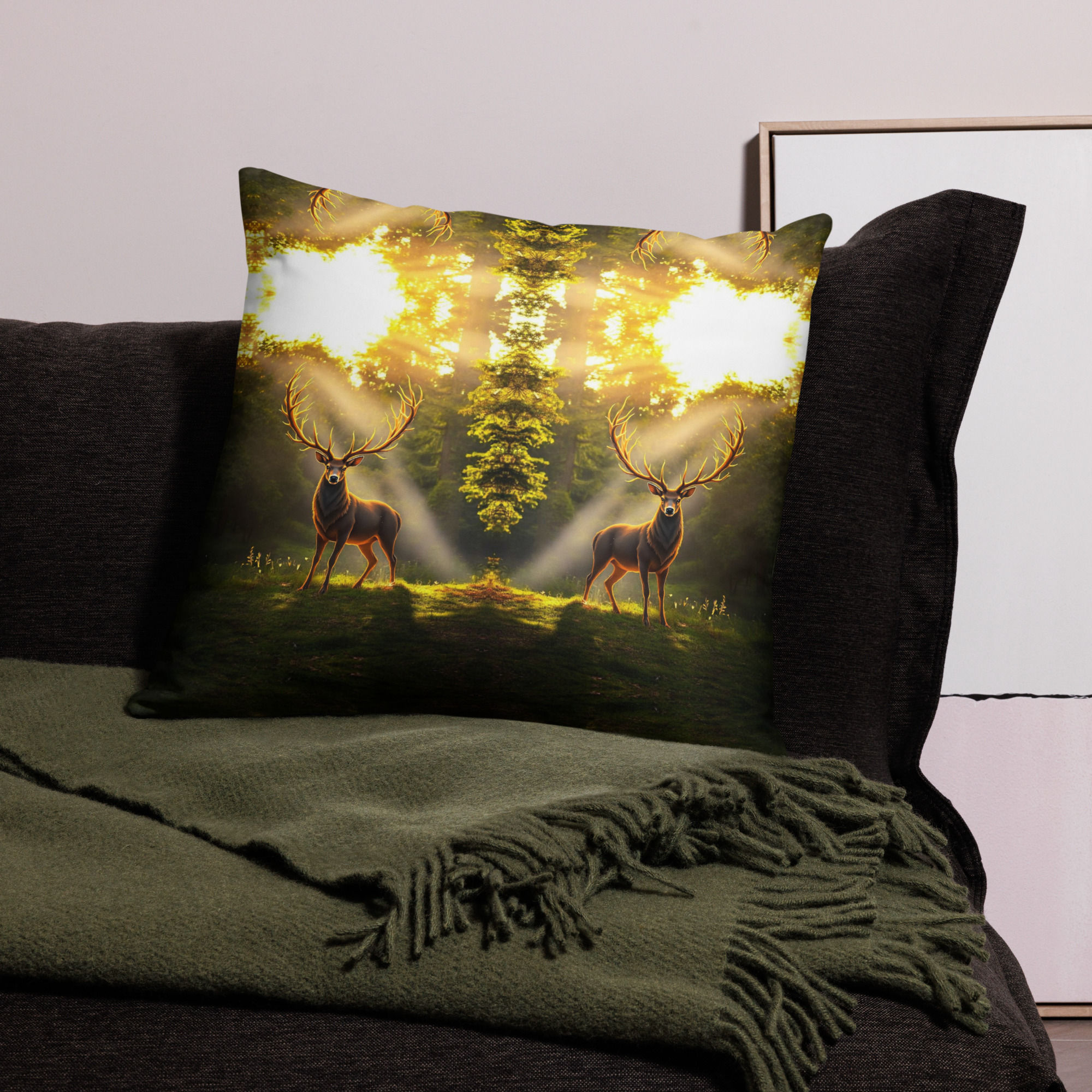 Adorable Deer Basic Pillow