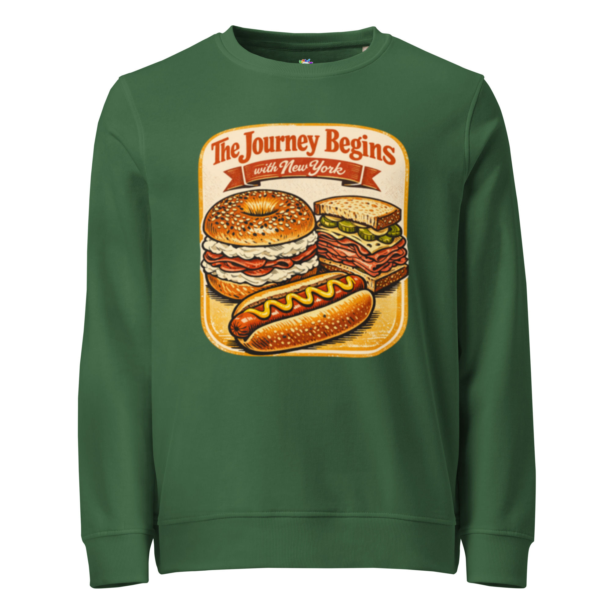 Journey Begins organic sweatshirt