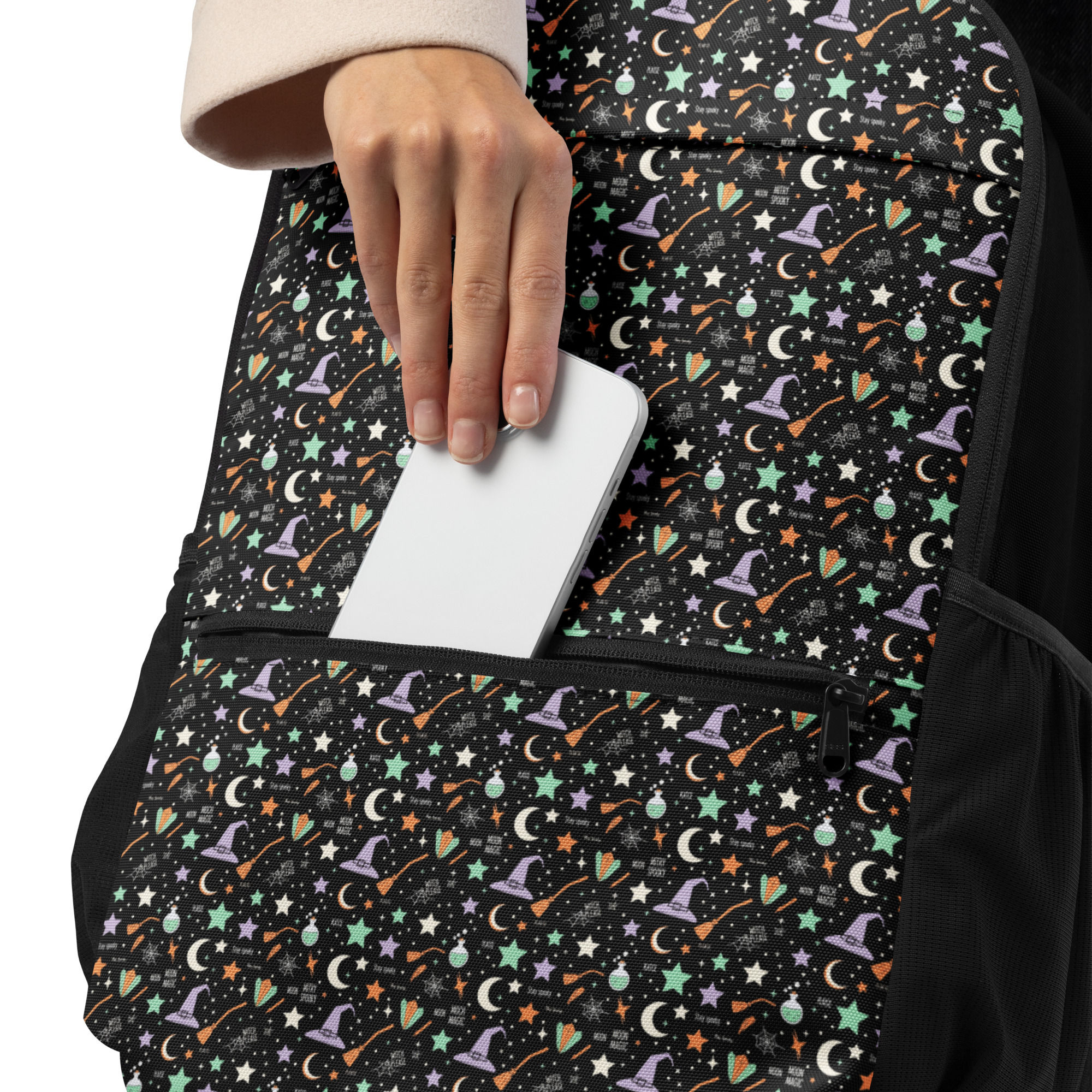 Halloween Print Utility backpack