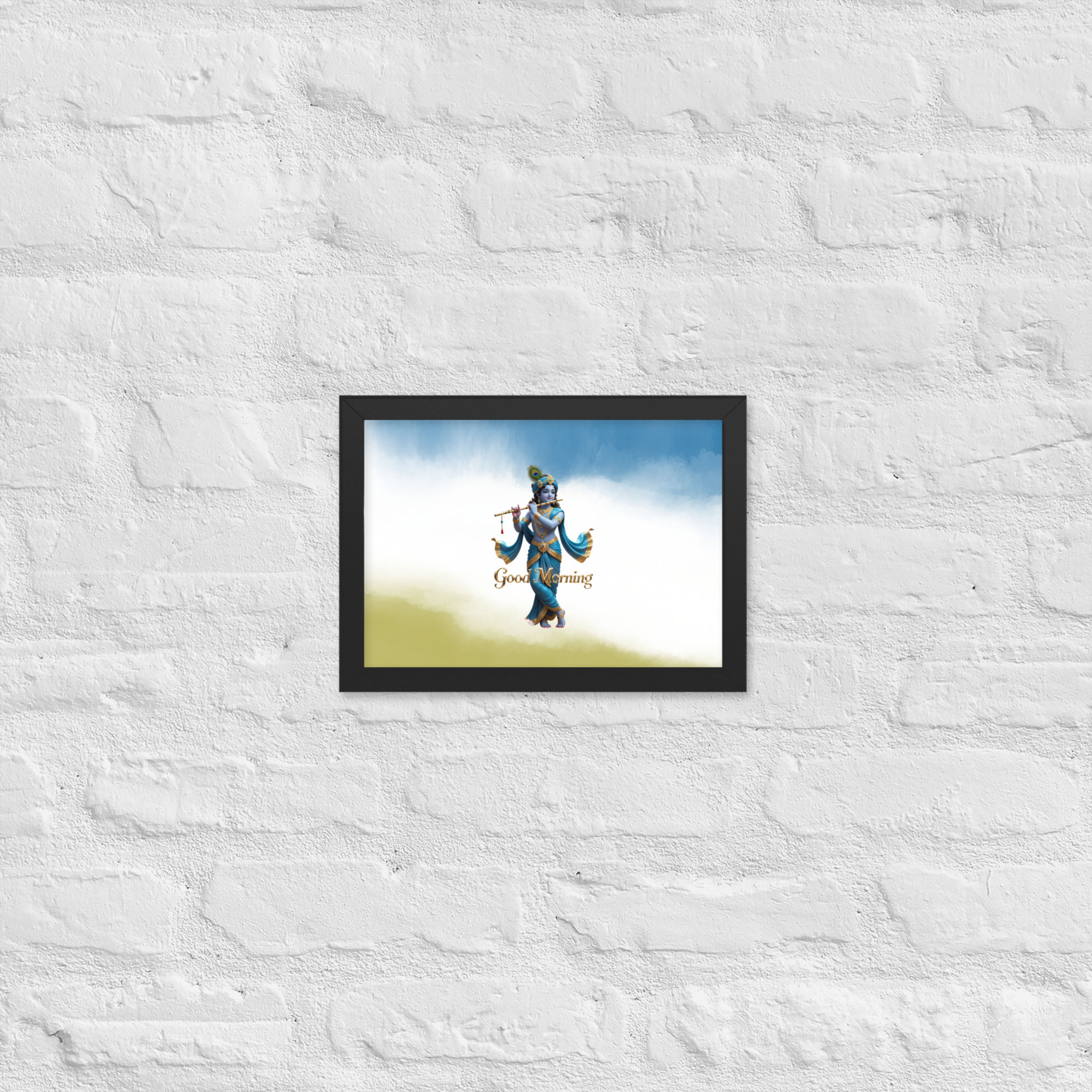 Good Morning Framed matte paper poster