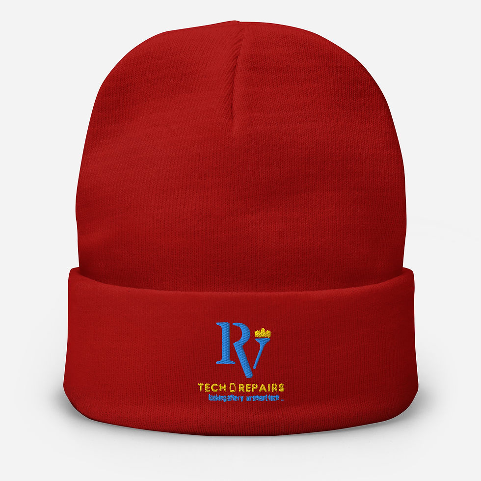Thumbnail: Rv Tech Repairs Embroidered Beanie