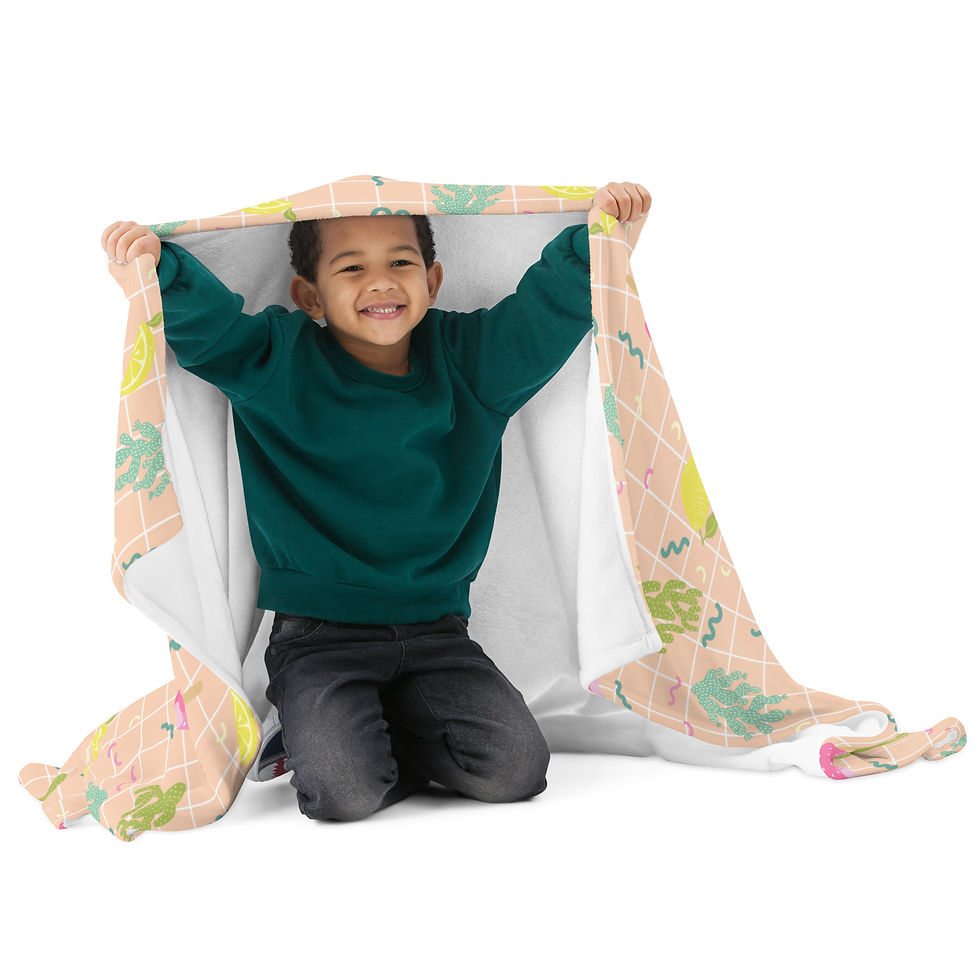 Thumbnail: Ice cream Throw Blanket