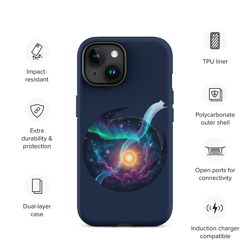Thumbnail: Purple Moon Tough Case for iPhone®