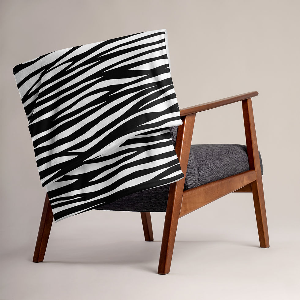 Zebra Throw Blanket