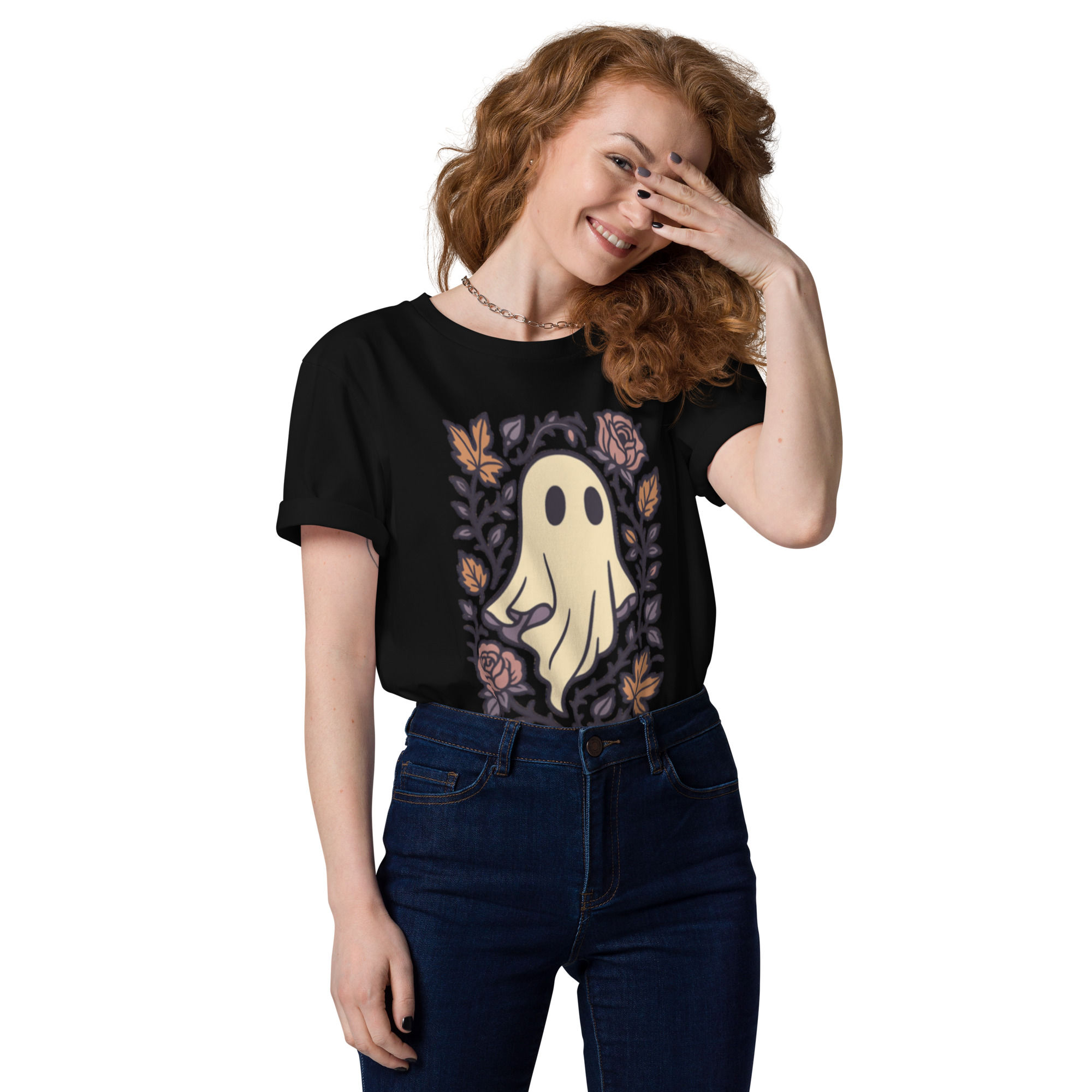 Cute Ghost Organic Cotton Creator 2.0 T-Shirt