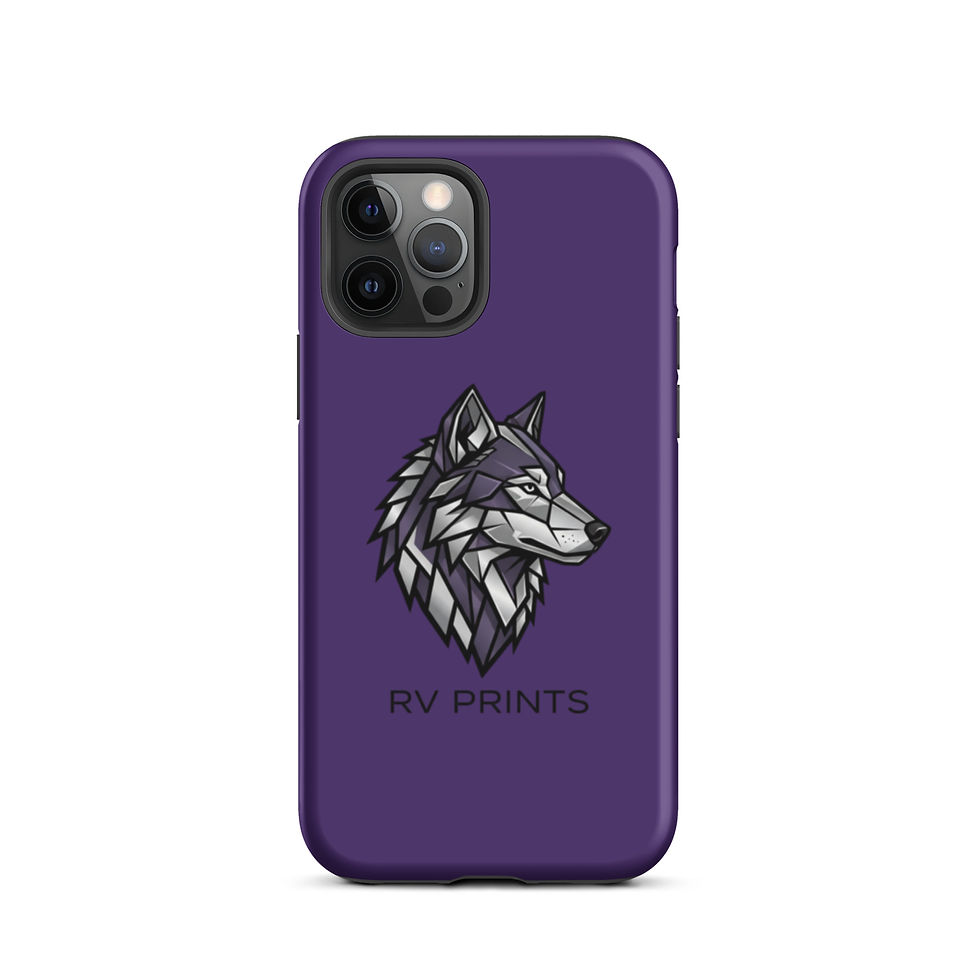 Thumbnail: Rv Prints Wolf Tough Case for iPhone®
