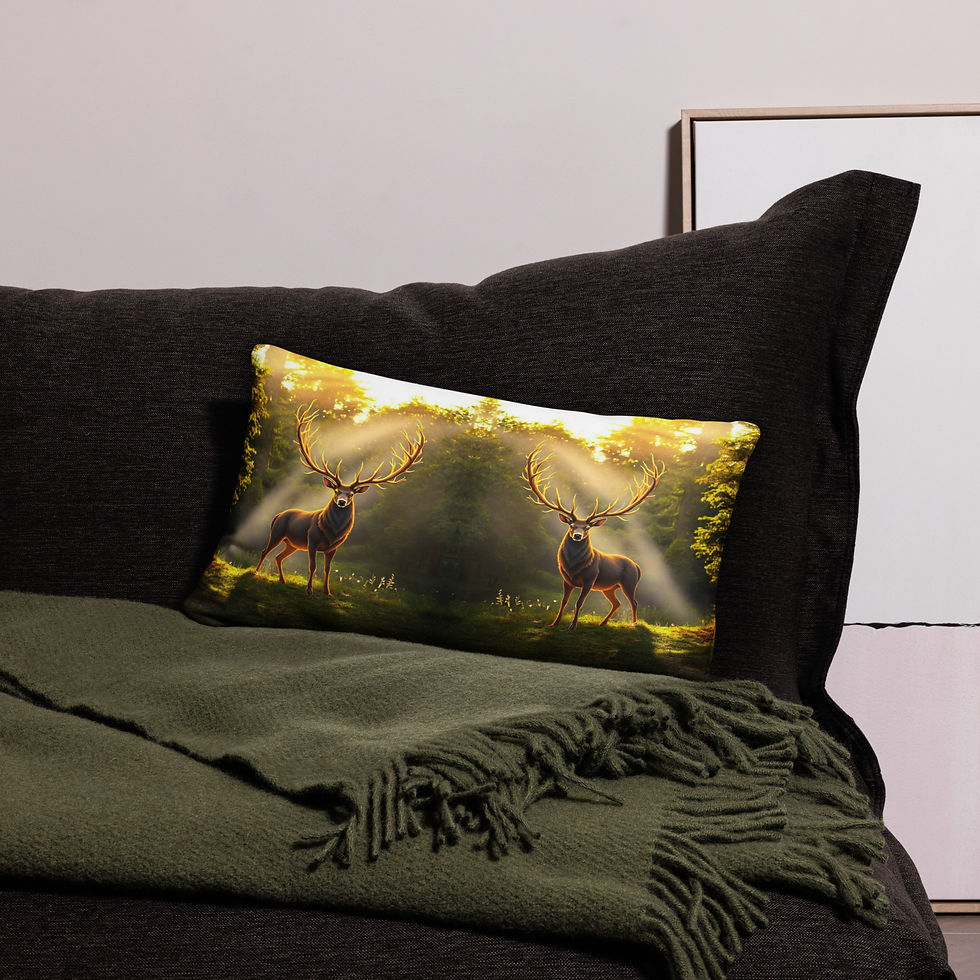 Thumbnail: Adorable Deer Basic Pillow