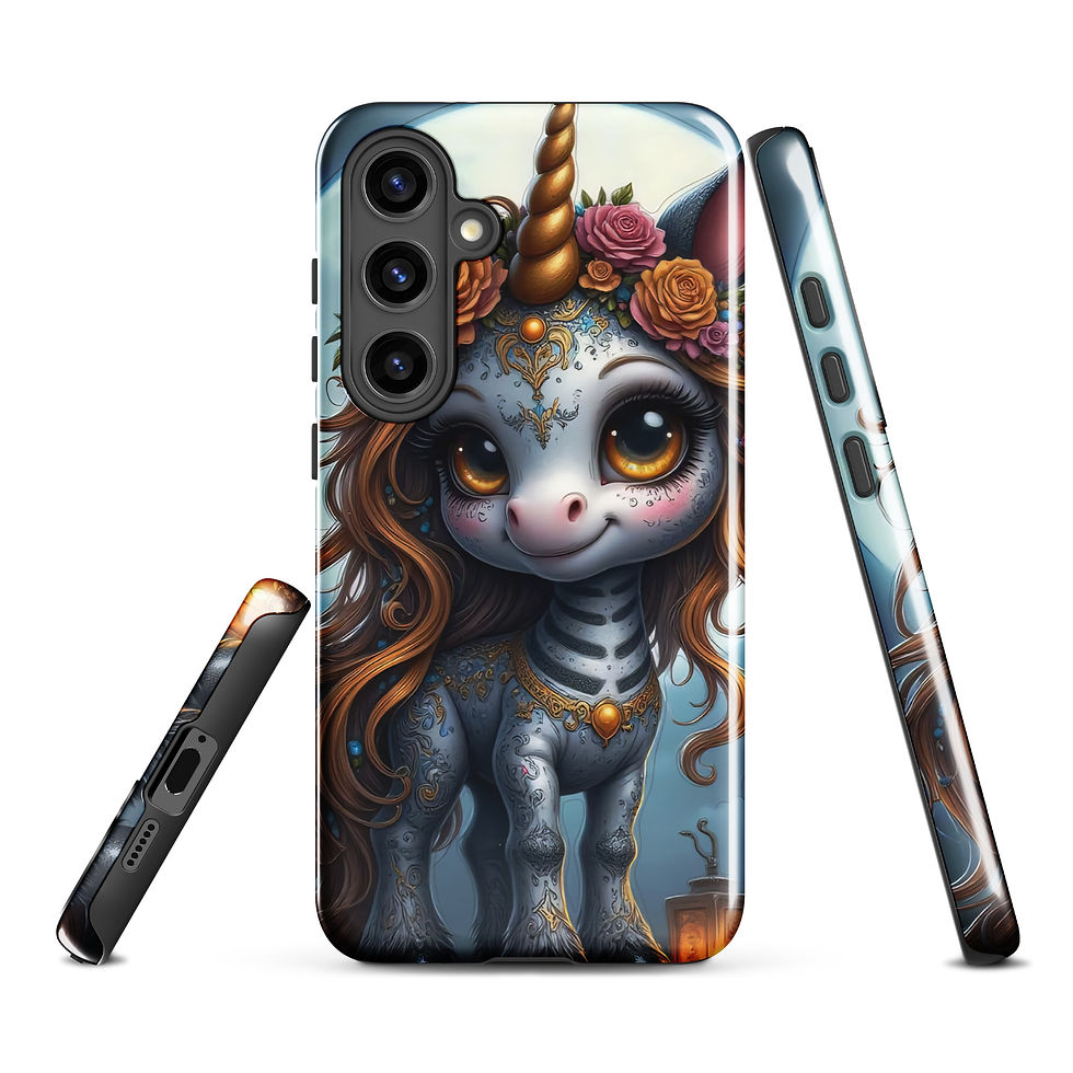 Thumbnail: Spooky Unicorn Tough case for Samsung®