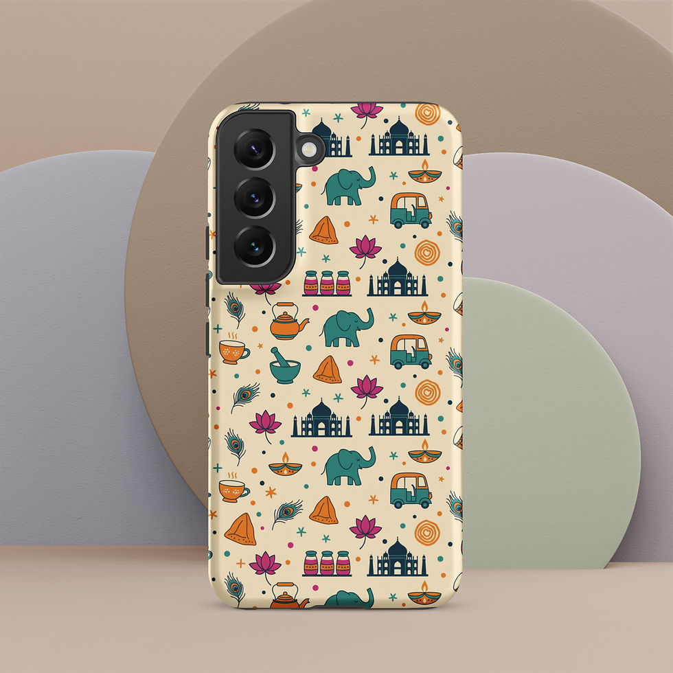 Thumbnail: Indian Themed Print case for Samsung®