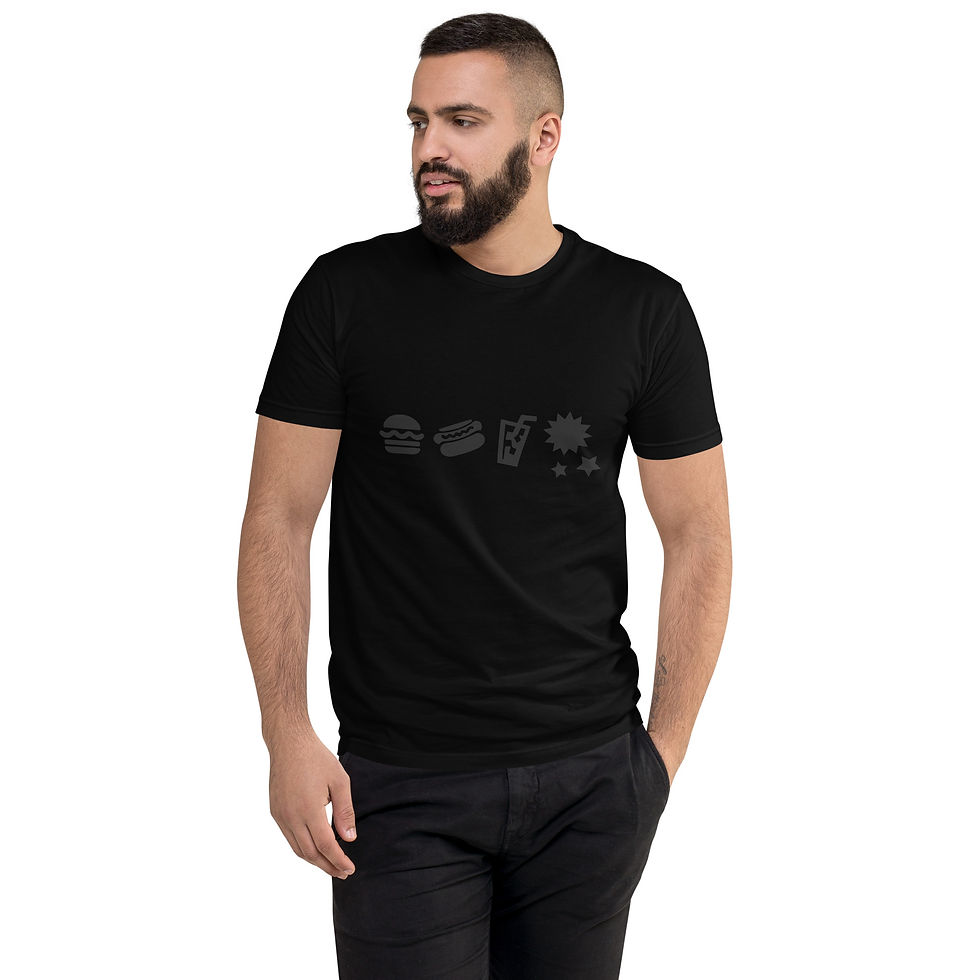 Men's Fast Food Short Sleeve T-shirt
