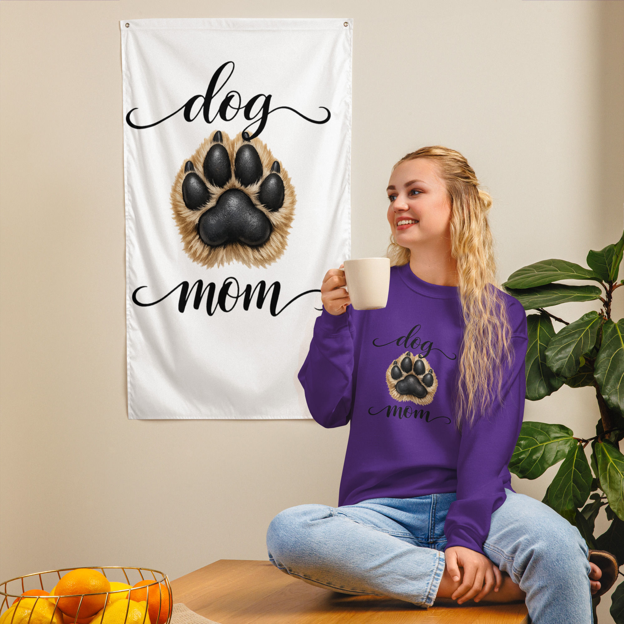 Dog Mom Sweatshirt