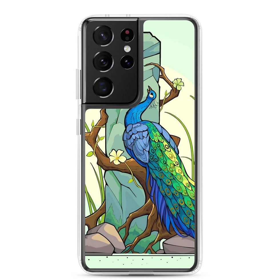 Thumbnail: Peacock Clear Case for Samsung®