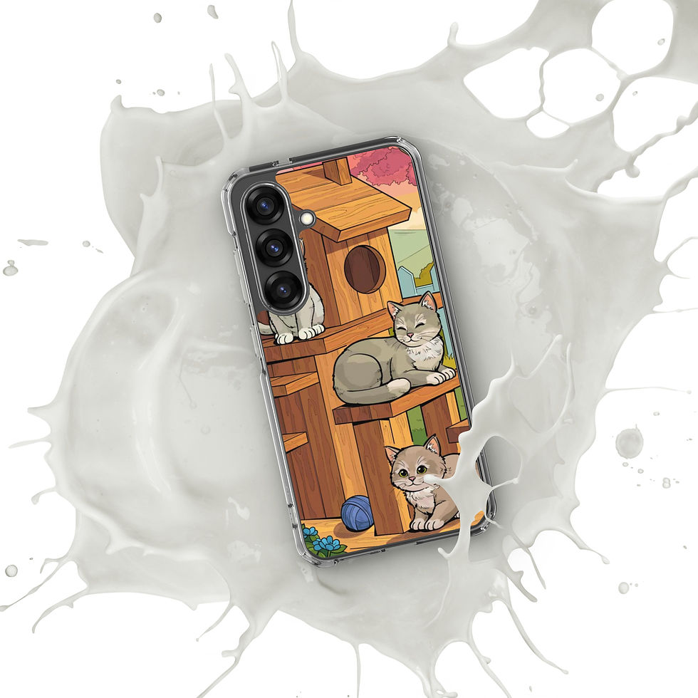 Thumbnail: Cute Kittens Clear Case for Samsung®