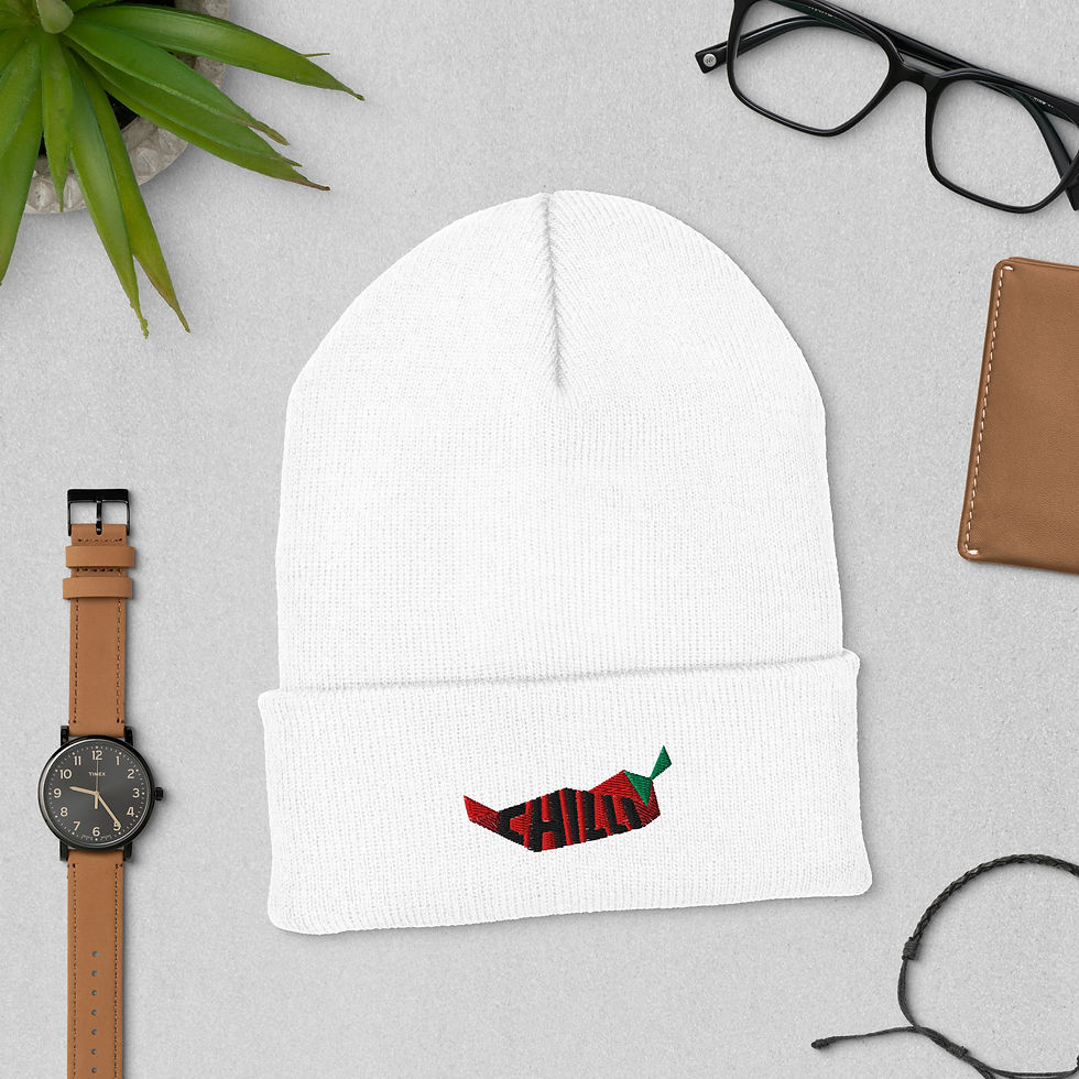 Thumbnail: Chilli Cuffed Beanie