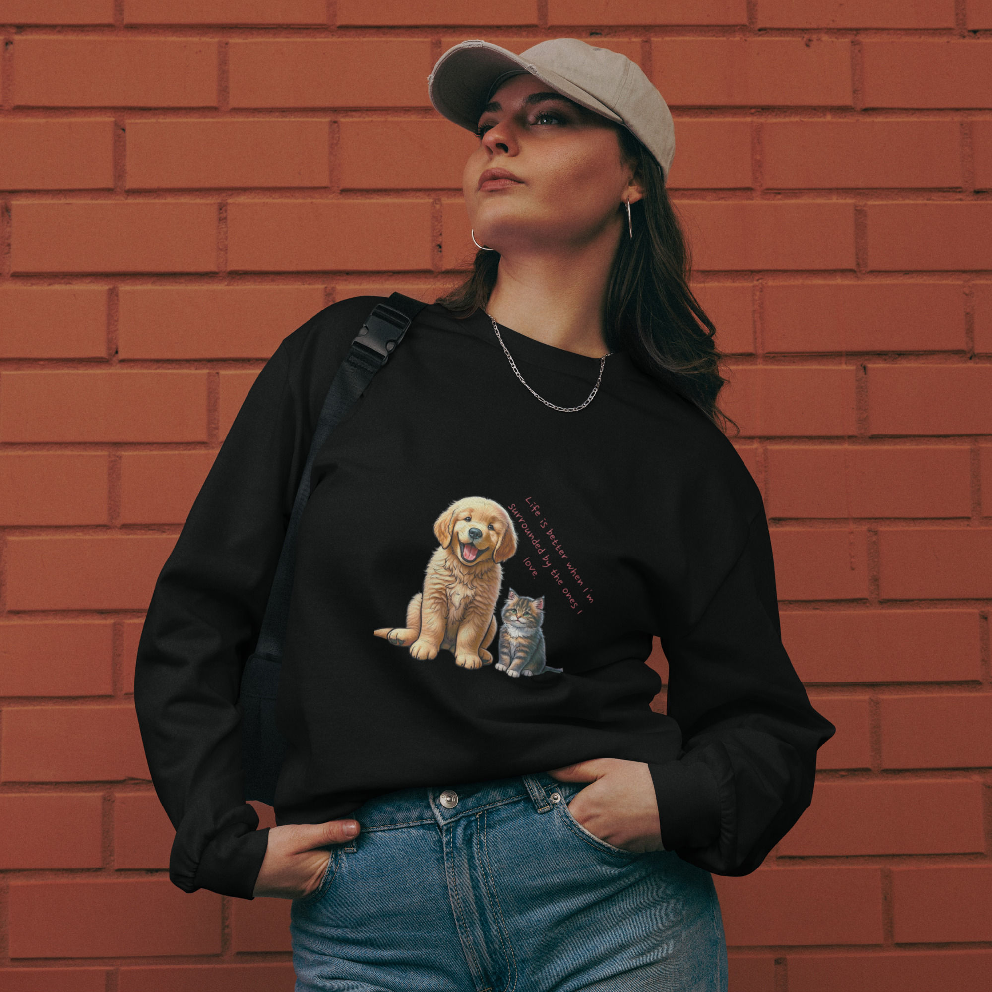 Dog Premium heavyweight long sleeve shirt