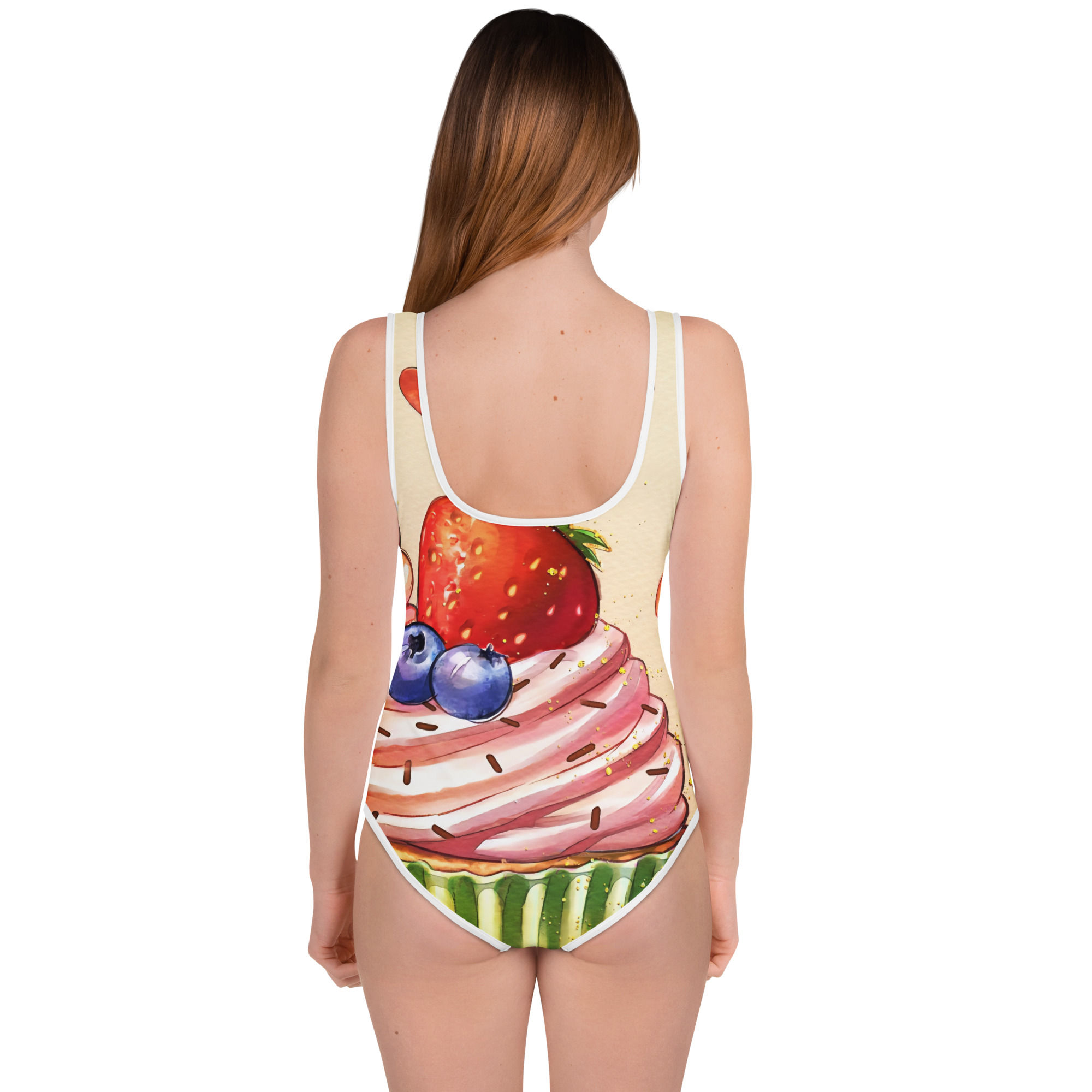 Cute Chick All-Over Print Youth Swimsuit