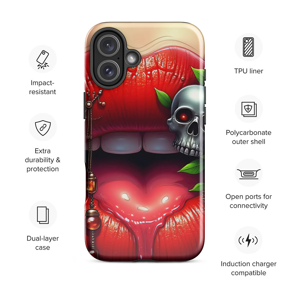 Thumbnail: Rose Lips Tough Case for iPhone®