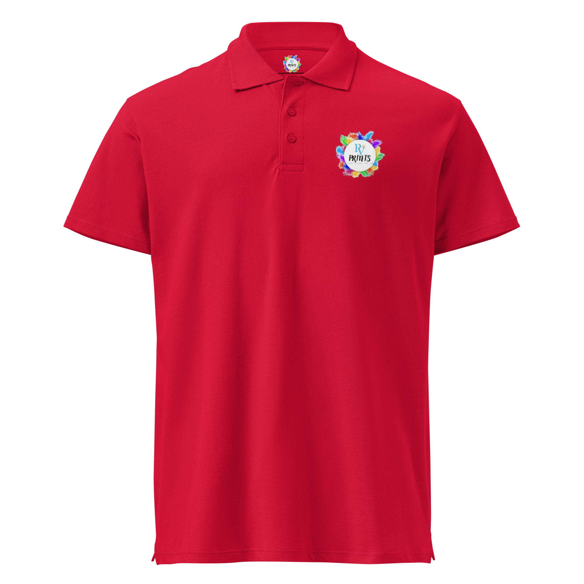 Rv Prints Premium pique polo shirt