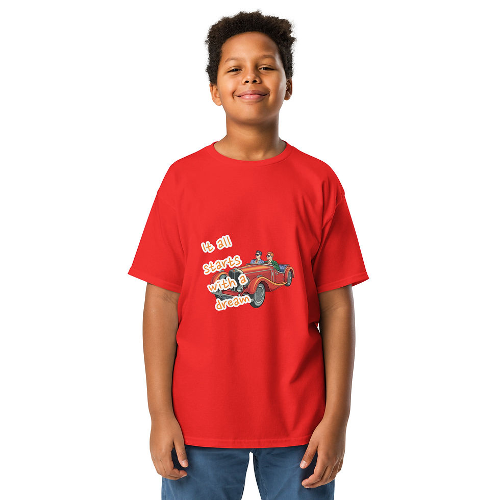 Car Youth classic tee, matching available