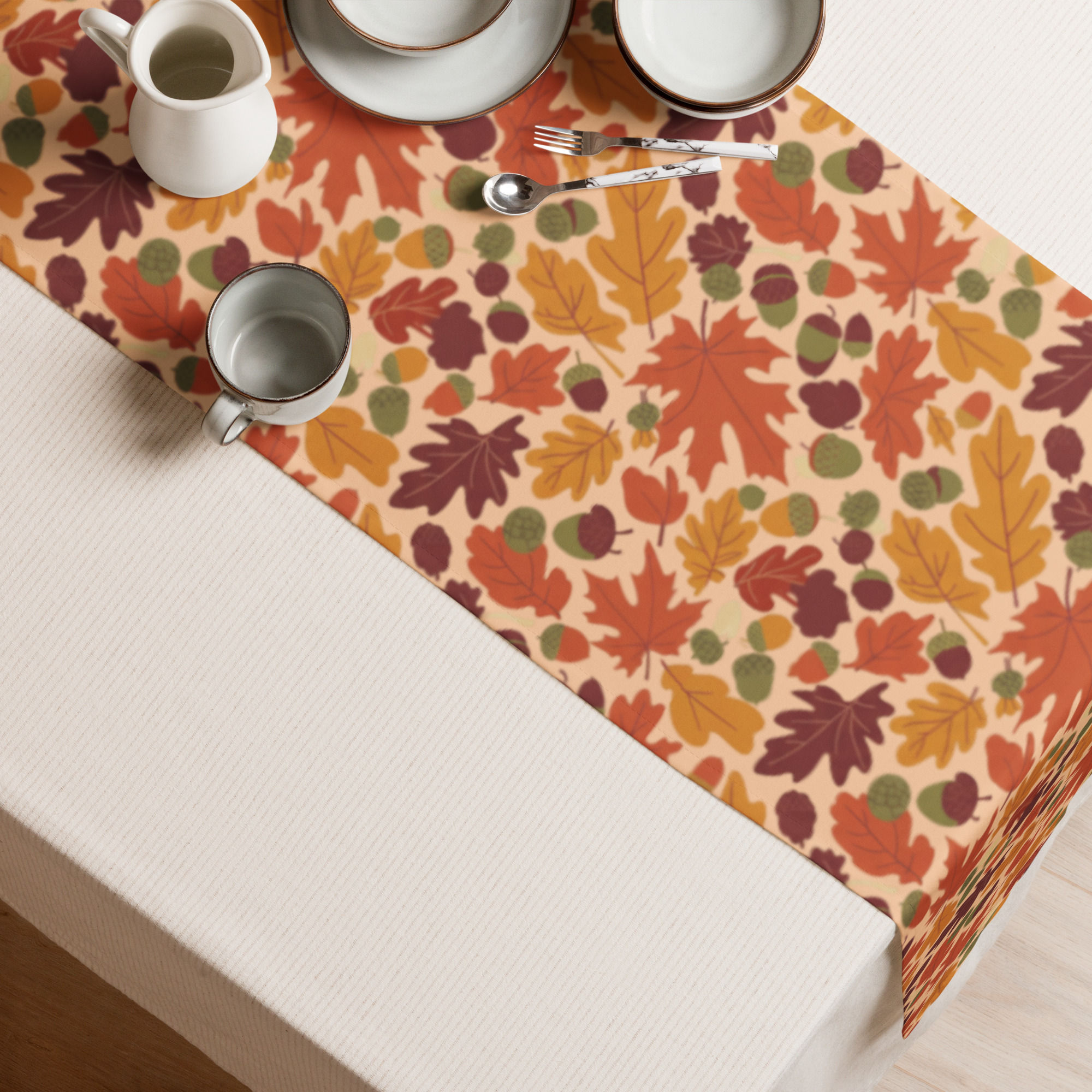 Autumn Leaf Table runner