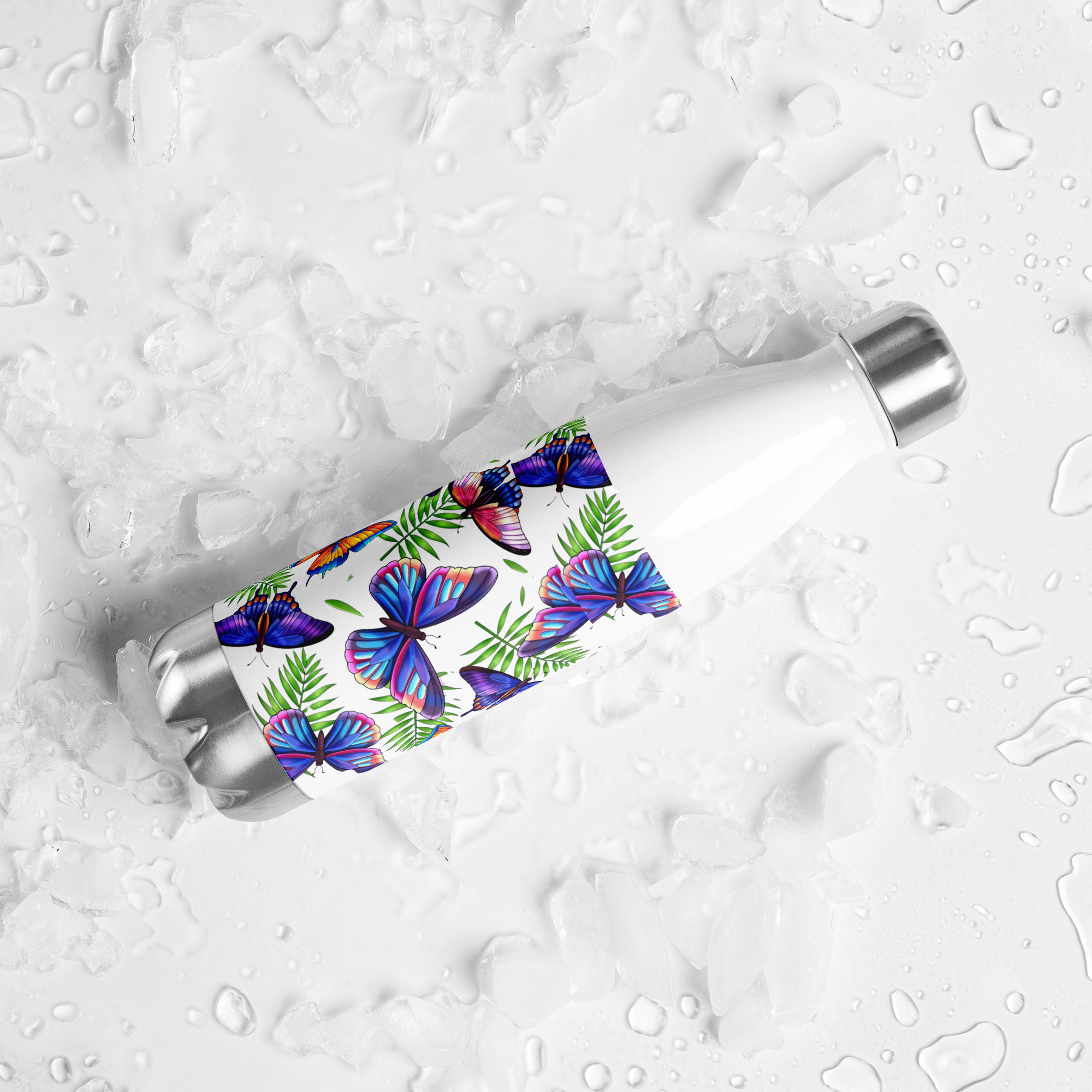 Stainless steel water bottle