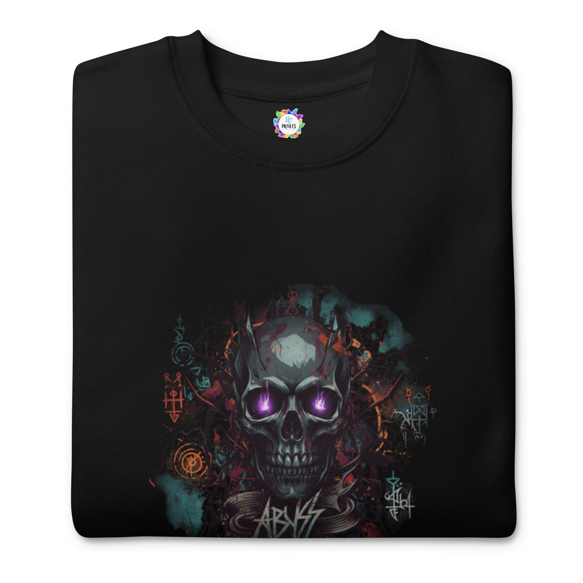 Creepy Skull Premium Sweatshirt