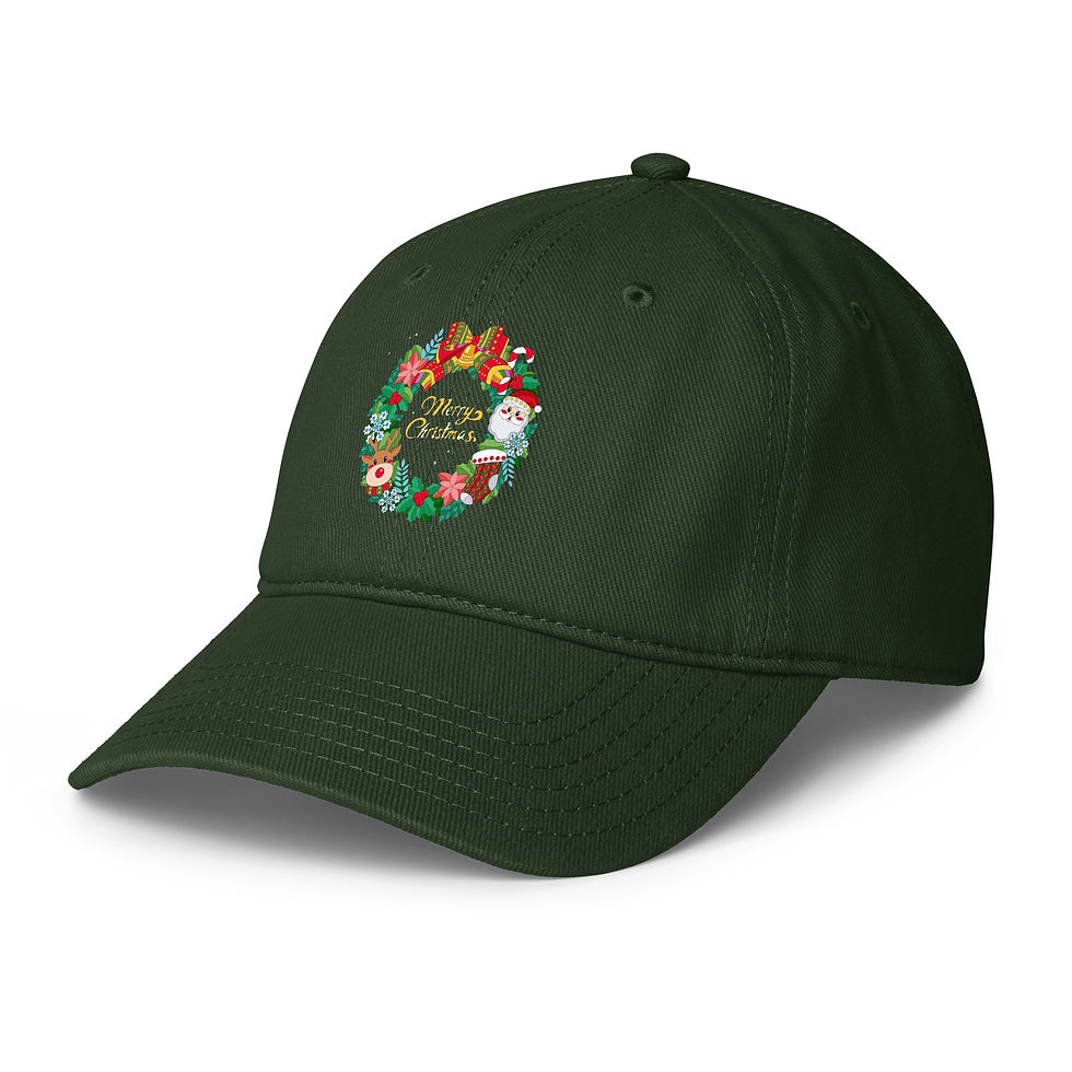 Thumbnail: Merry Christmas Low-profile baseball cap