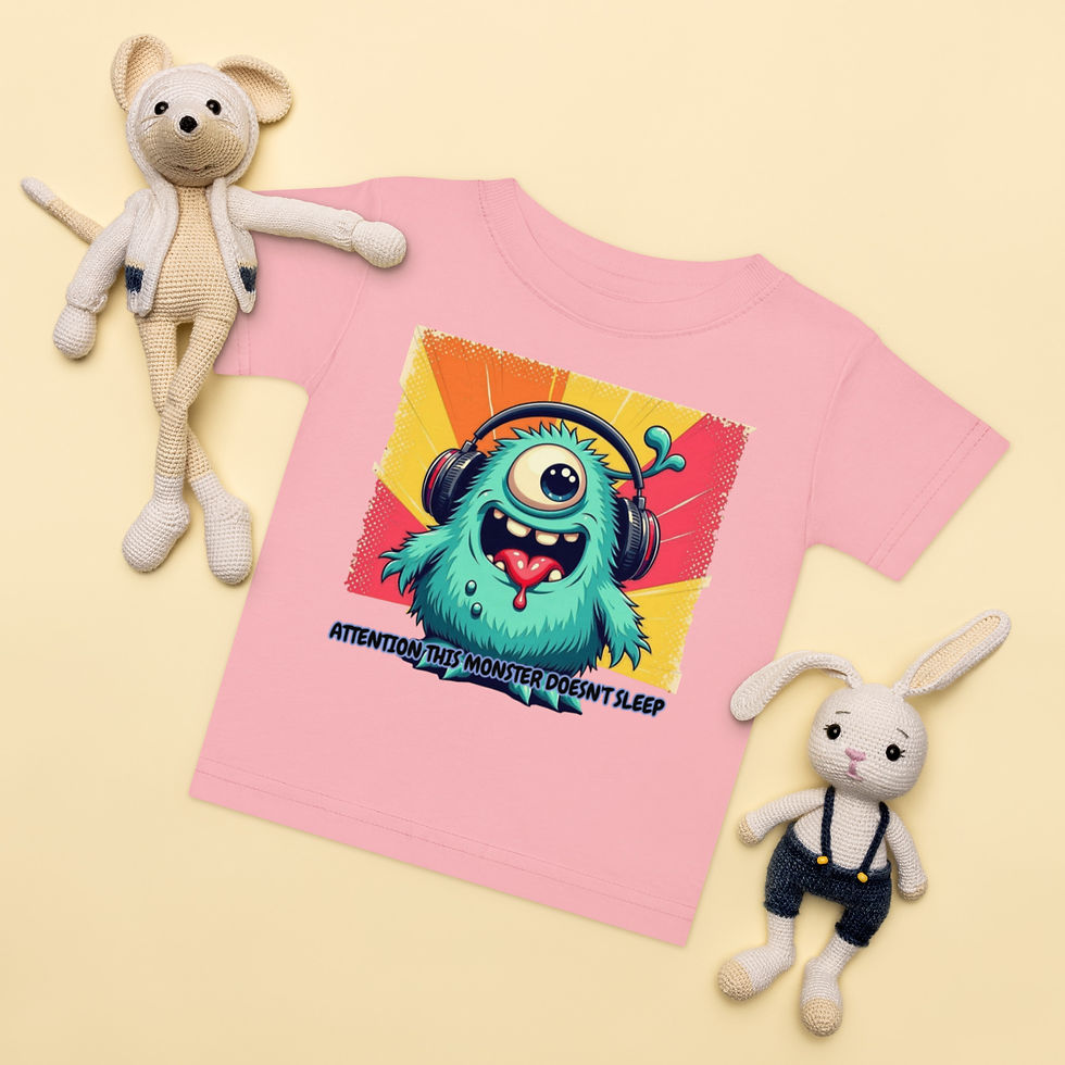 Thumbnail: Baby Monster jersey t-shirt