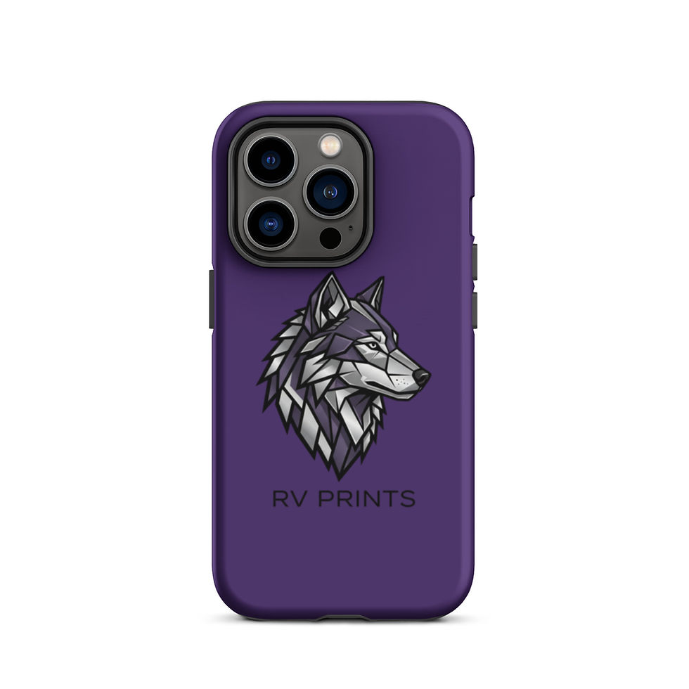 Thumbnail: Rv Prints Wolf Tough Case for iPhone®