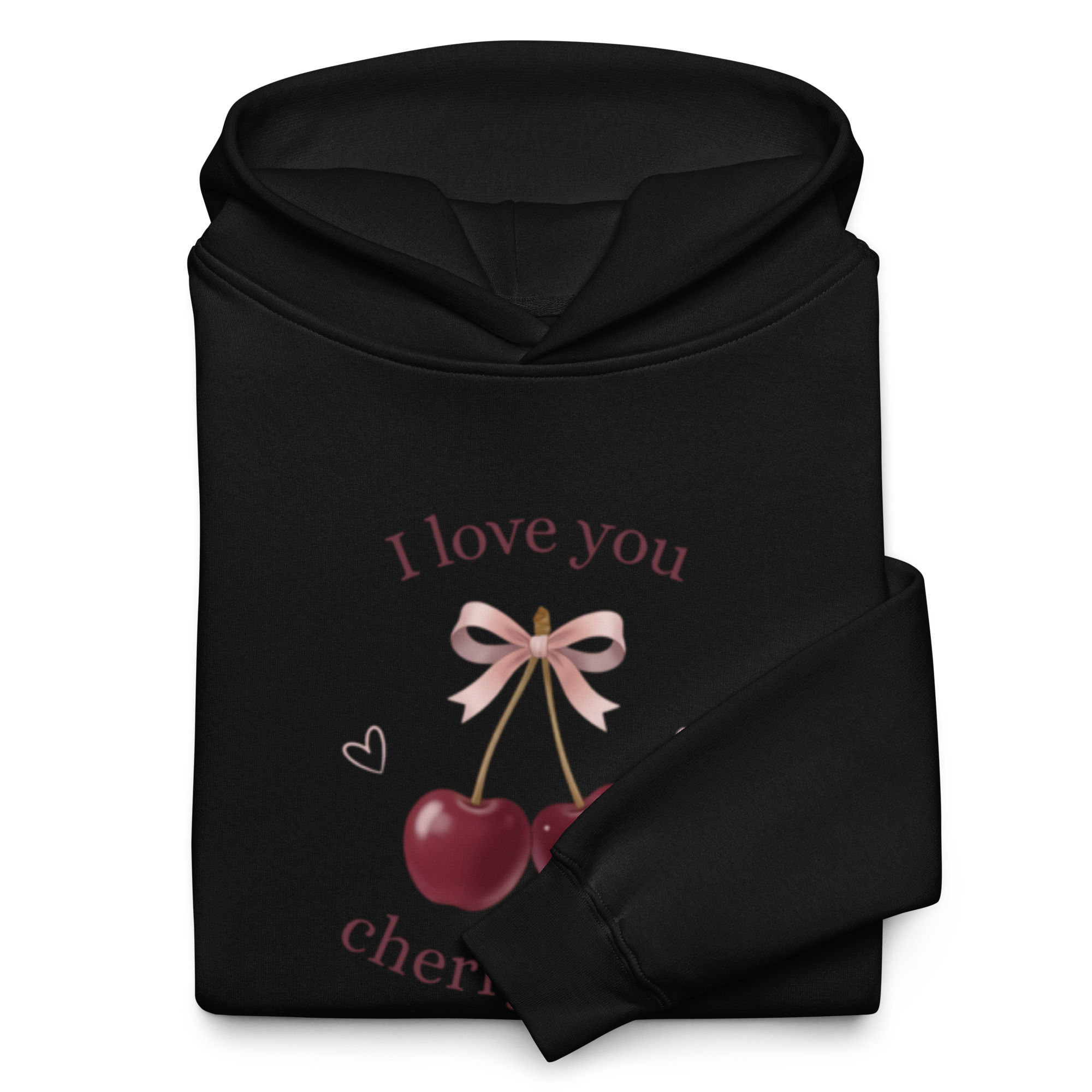 Cherry oversized hoodie