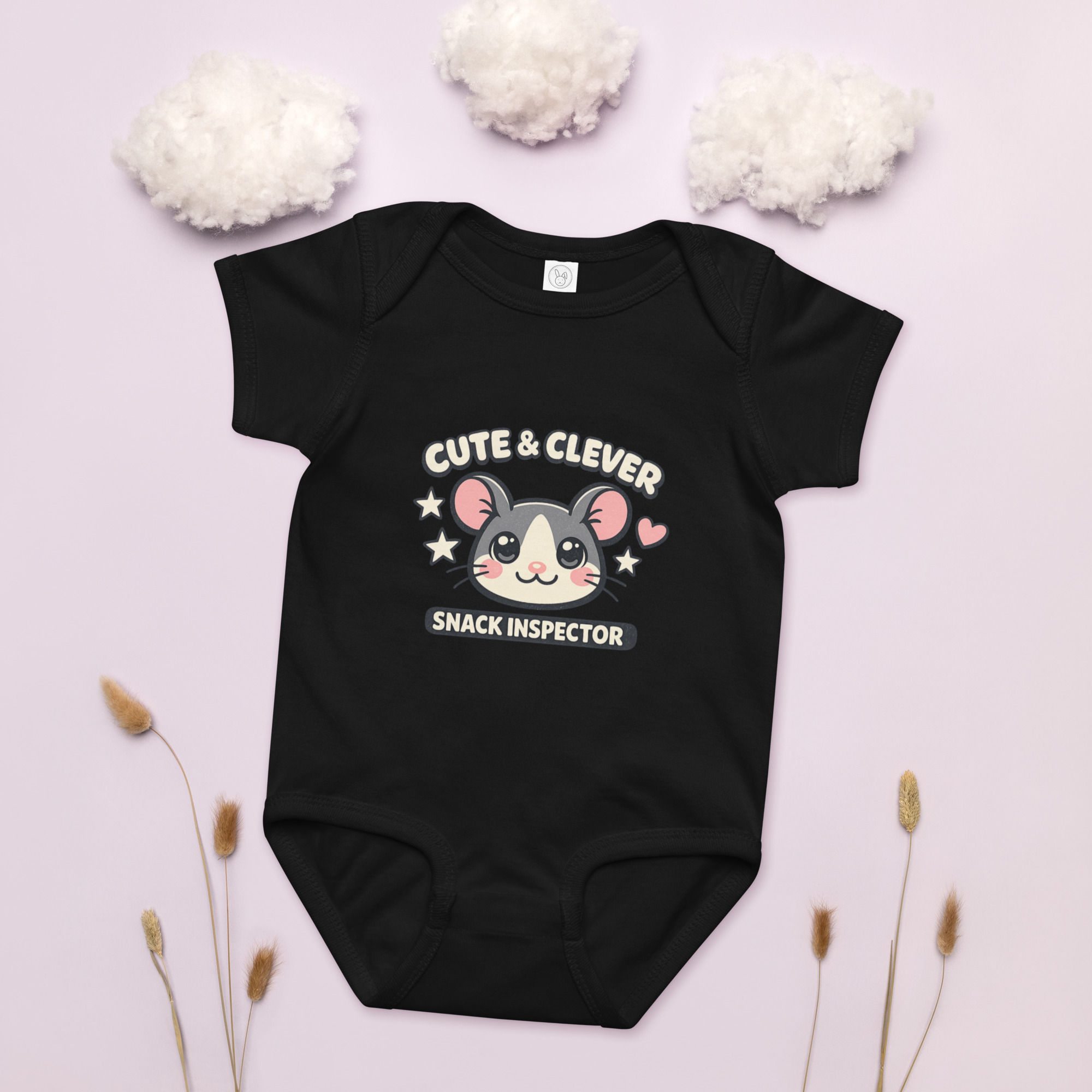 Snack Inspector Baby jersey bodysuit