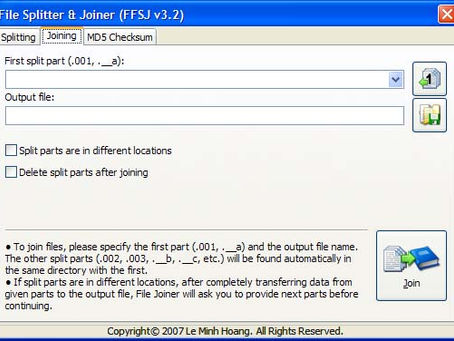 JoinFiles Crack Free Download [Updated]