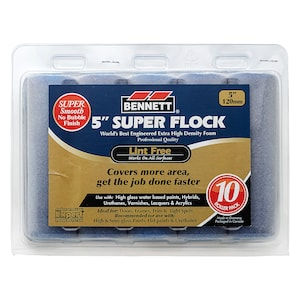 5 inch Super Flock Mini Roller (10-Pack)