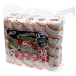 10 Pack Polyamide 9.5 inch Rollers, 15MM