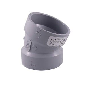 2"x22 1/2D PVC DWV Elbow HxH