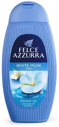 Felce Azzurra Shower Gel White Musk 13.53 oz (250+150ml) | Atelier