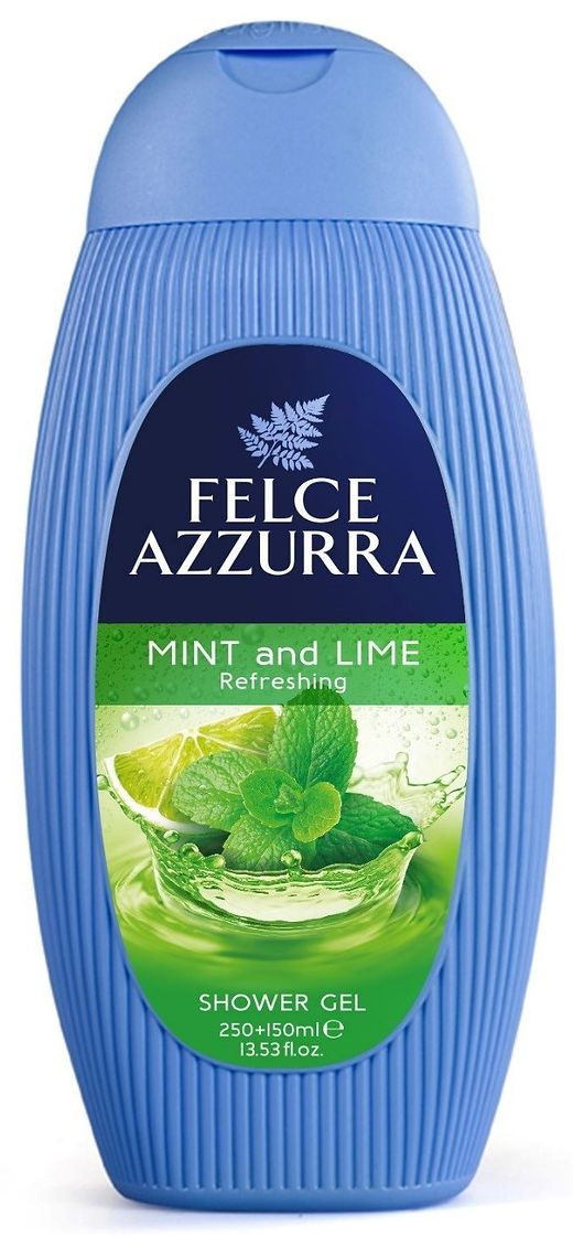 FELCE　AZZURRRA Felce Azzurra Shower Gel Mint & Lime 13.53 oz (250+150ml