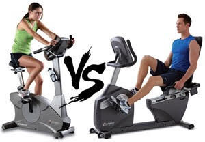 Upright bike vs Recumbent bike