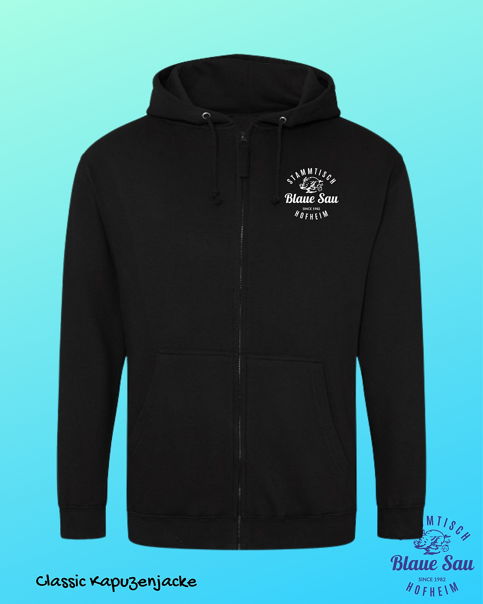 Miniaturbild: Blaue Sau Classic Kapuzenjacke