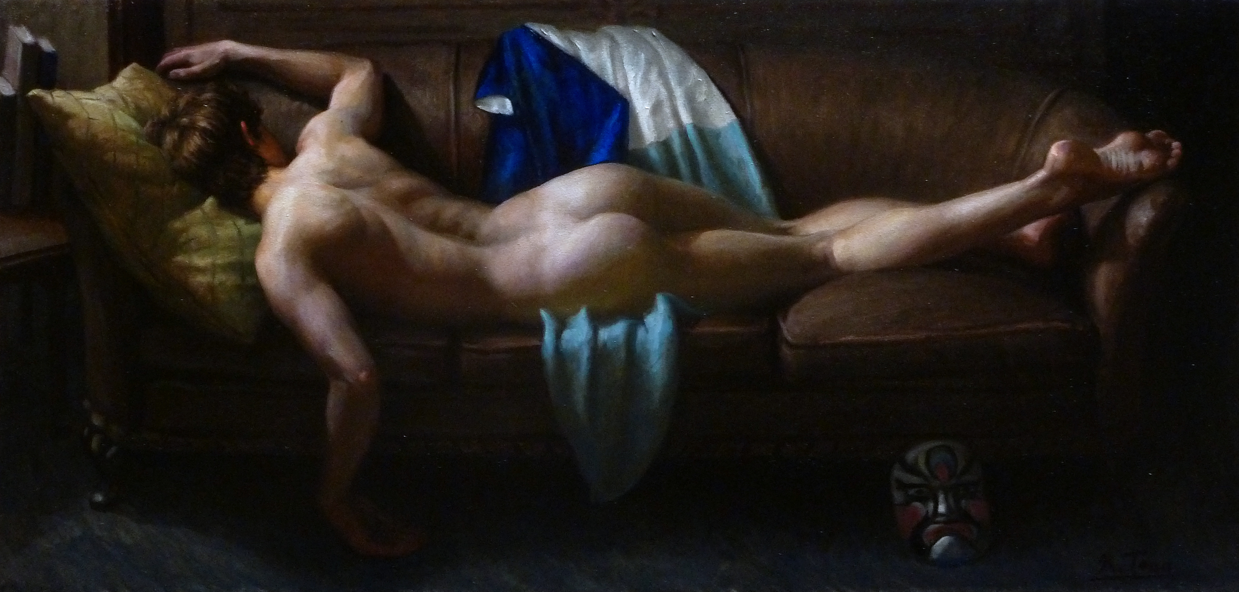 Study Of A Male Nude