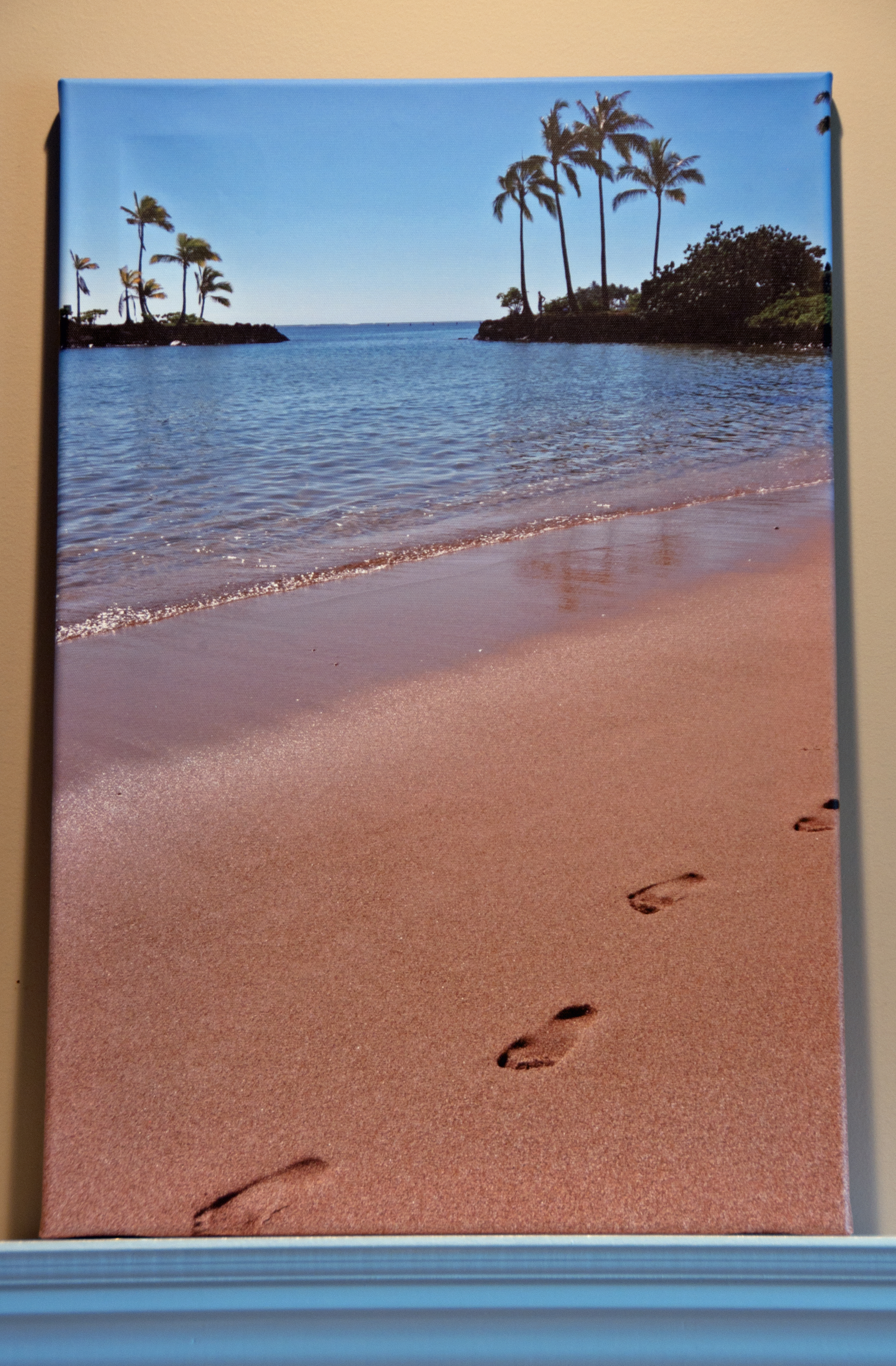 Foot Prints in the Sand