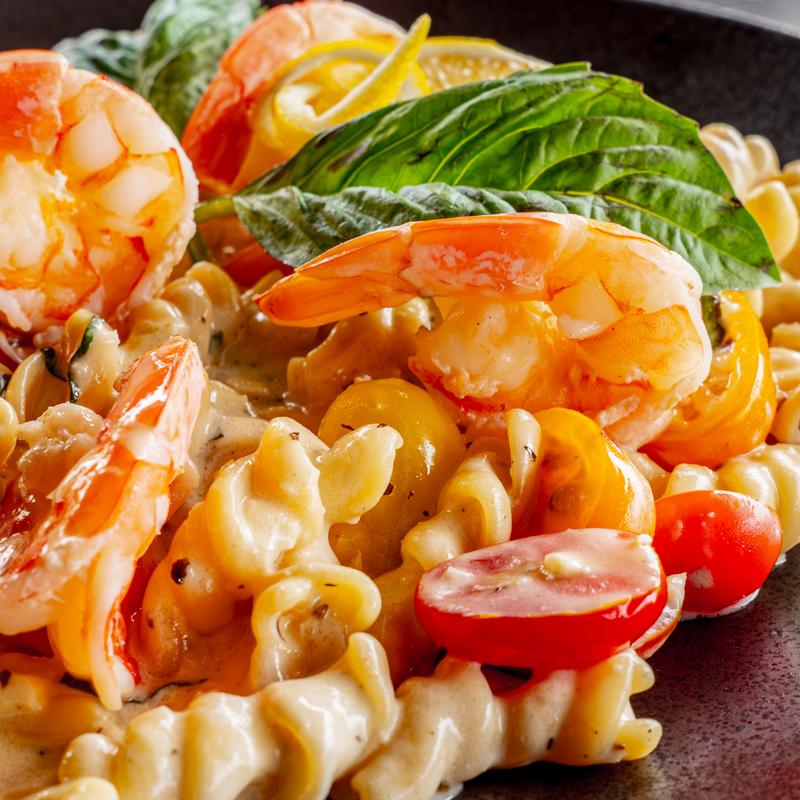 shrimp fusilli