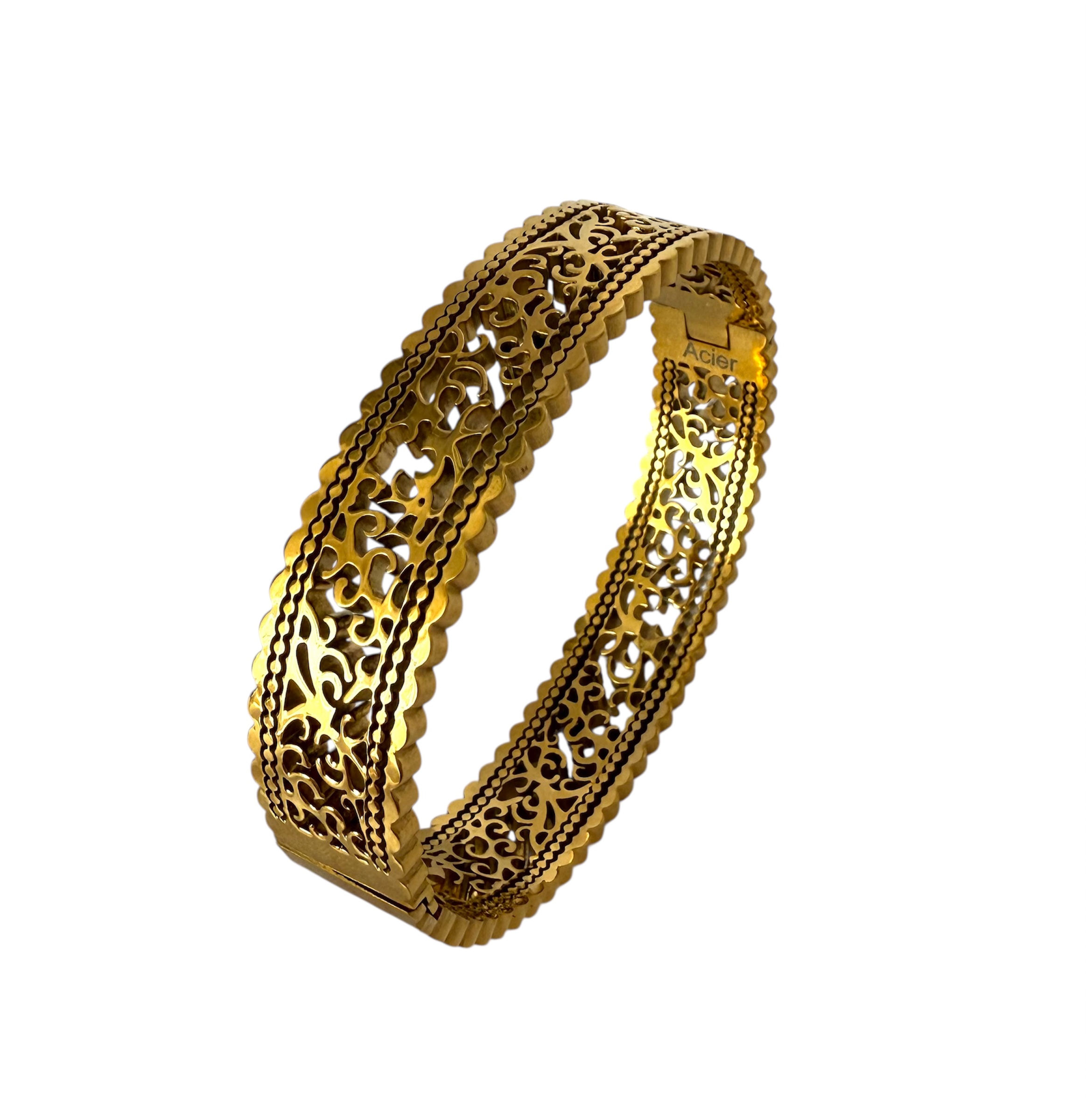 Bracelet Rigide en Acier