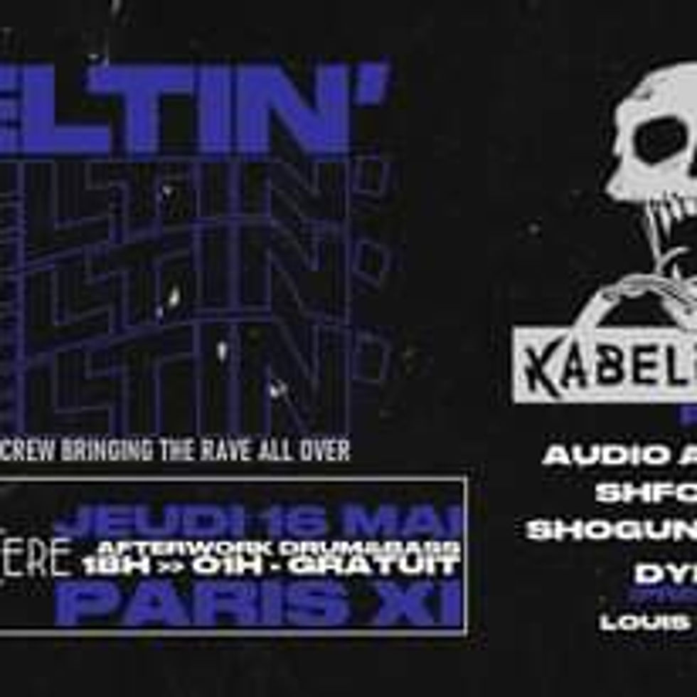 MELTIN' invite KABELBREUK (Pays-Bas) - afterwork drum&bass (report du 18 avril)