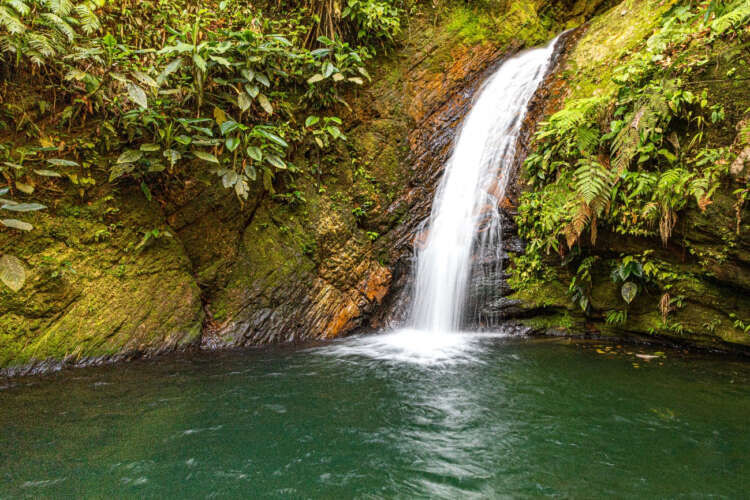 Ein perfekter Wasserfall für einen abenteuerlichen Tag