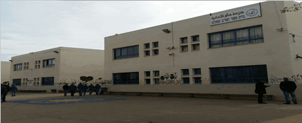 المبنى الخارجي للمدرسة