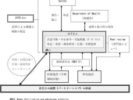 HFEA 英国の機関 (まとめ)